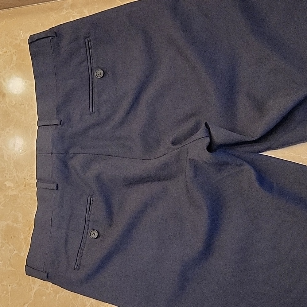 Kenneth Cole Awearness Men's Black Dress Slacks - Picture 2 of 11
